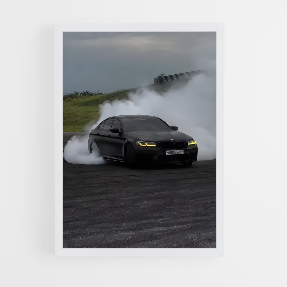 Poster Smoke & Fury – affiche BMW (vue 3)